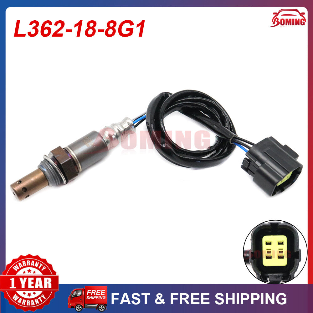 Two-pack of oxygen (O2) sensors, front and rear compatible with 2011-2016 for BMW X4 L6 3.0L and 2013 for BMW 640i 3.0L.
