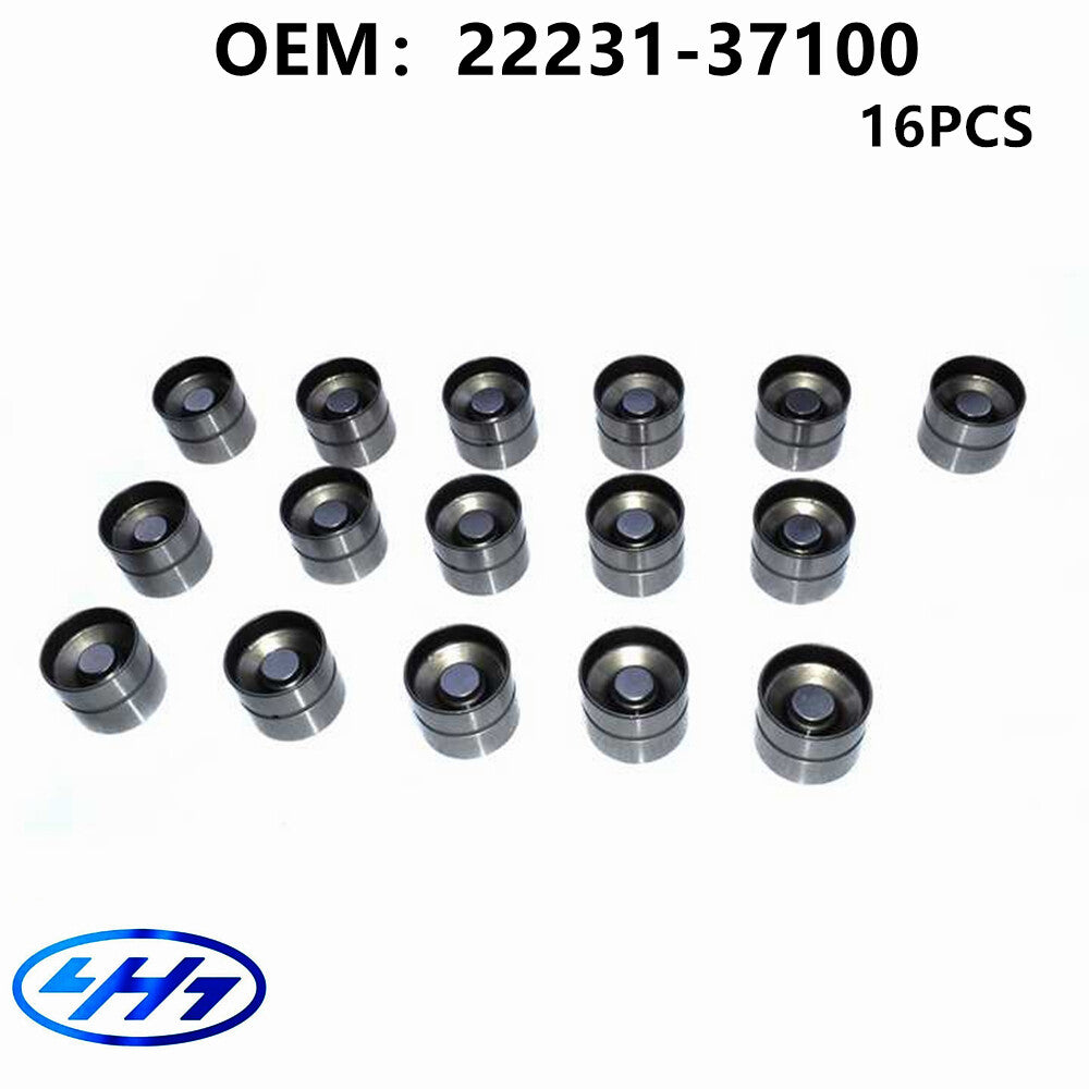22231-37100 16Pcs Valves Hydraulic Lifters 97-11 for Hyundai Accent Rio1.5-1.6L