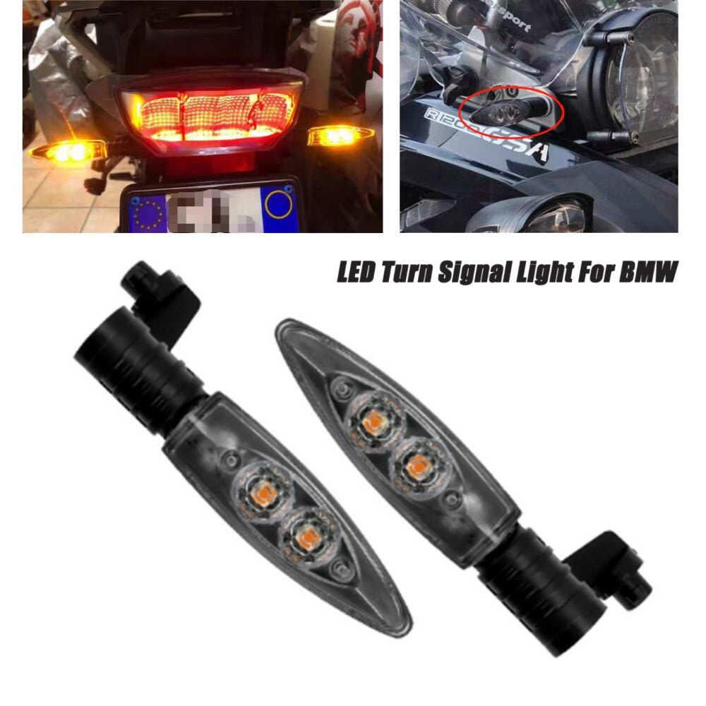 2Pcs LED Turn Signal Blinker Indicator Lights for BMW R1200 F800 ADV R1200GS R