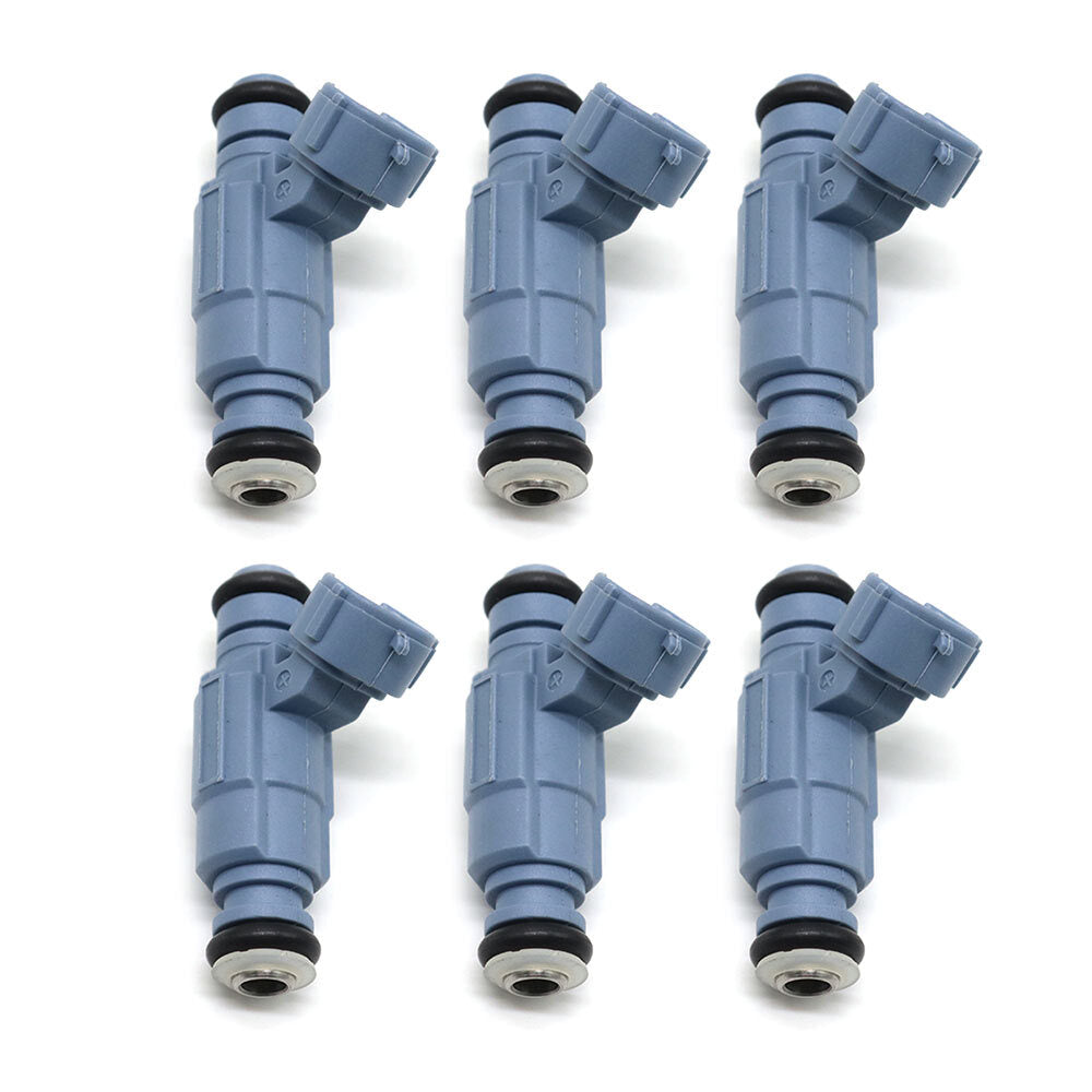 6PCS Fuel Injectors 35310-38010 Fit 2003-06 for Hyundai Santa Fe/ for Kia Sorento 3.5L V6