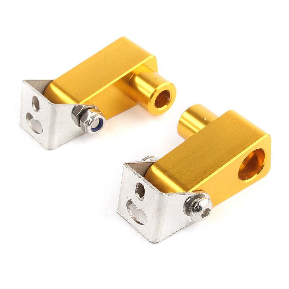 For Motorcycle Modification Support Holder Metal Alloy 2 x Fog Light Bracket