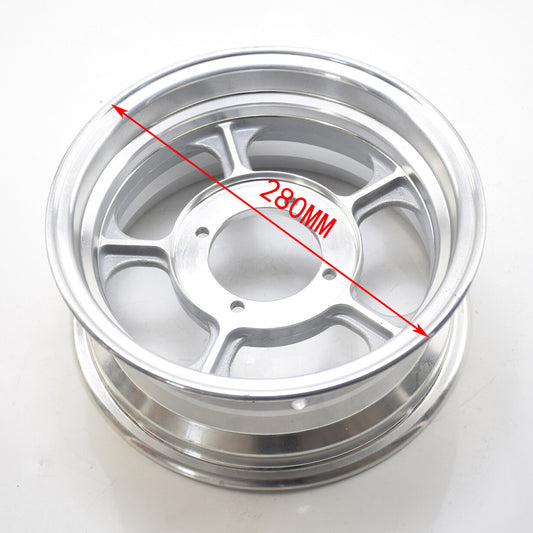 Monkey bike modified front rim 4.00-10 Aluminium wheel hub 10'' wheel vacuum rim