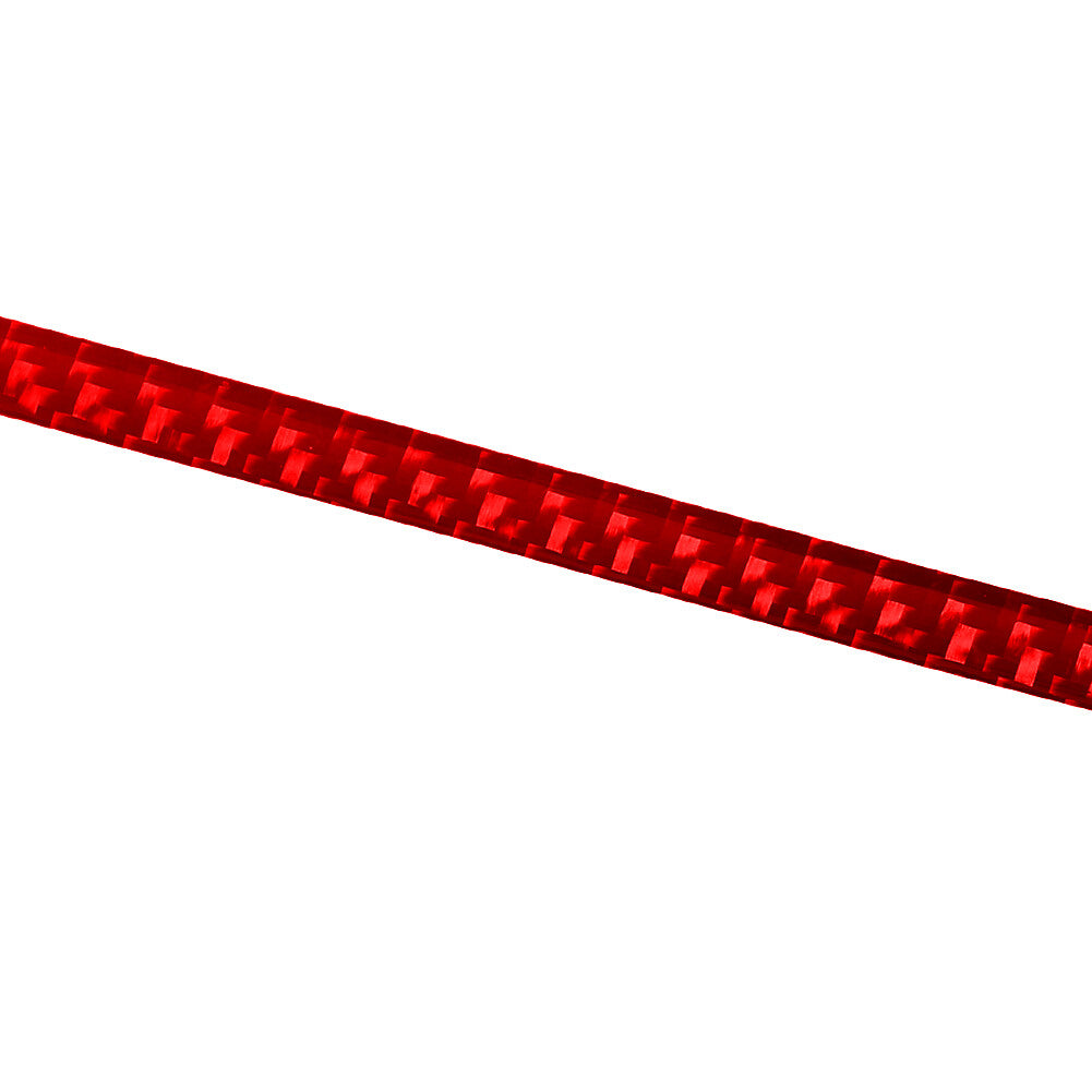 Red Carbon Fiber Above Radio Console Cover Trim for Hyundai Azera 2006-2011