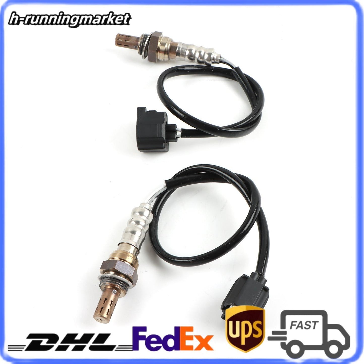 2pcs 234-4587 Up Downstream O2 Oxygen Sensor for Dodge for Chrysler for Jeep for Ram for VW