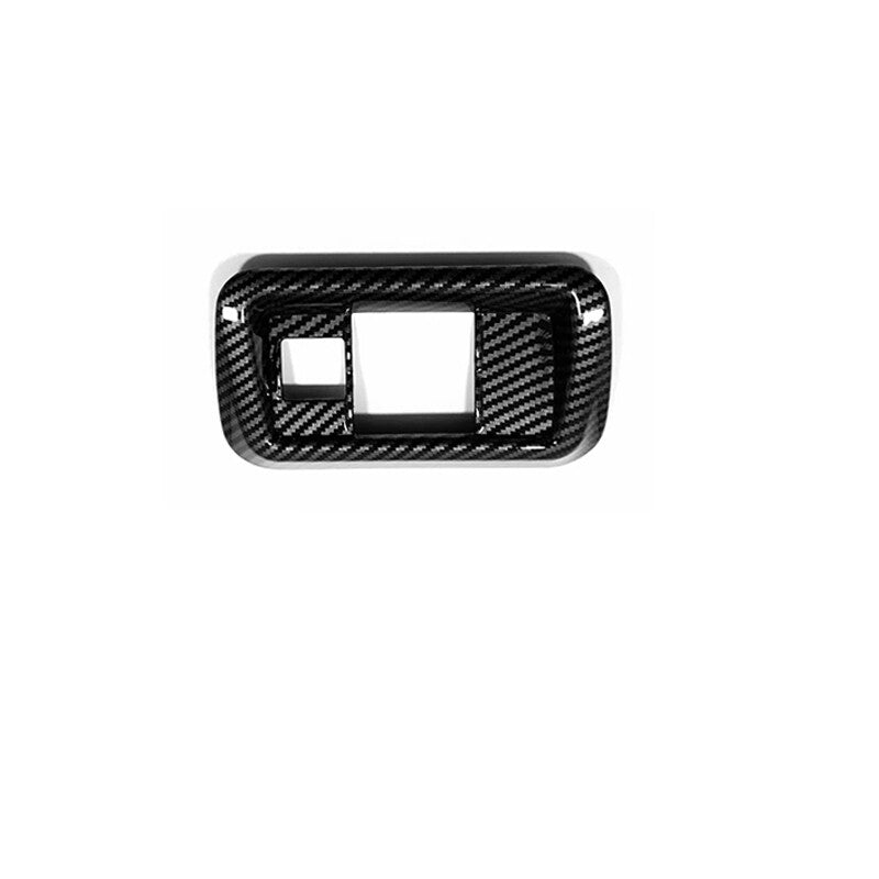 Carbon Fiber Headlight Adjustment Switch Cover Fit for Toyota Highlander 2020+