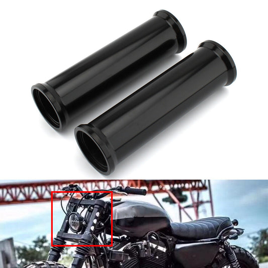Fit for Harley Sportster XL 883 12002000-2021 2x Motorcycle Front Fork Cover Black