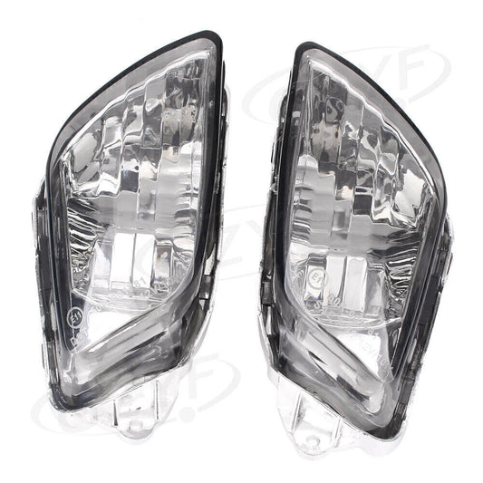 2x Turn Signal Blinker Lamp with Clear Lens Cover for Honda CBR1100XX 1997-06 05