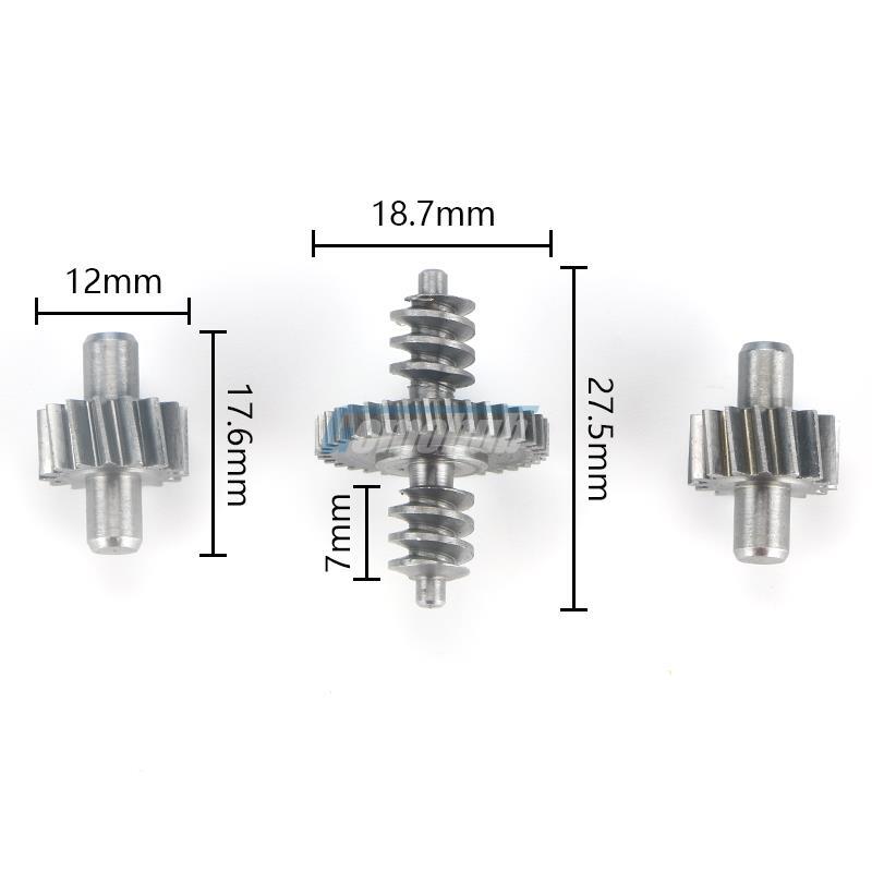 3PC Quality FOLDING MIRROR MOTOR Gear for Volvo XC90 XC70 S80 S60 S40 V70 C70