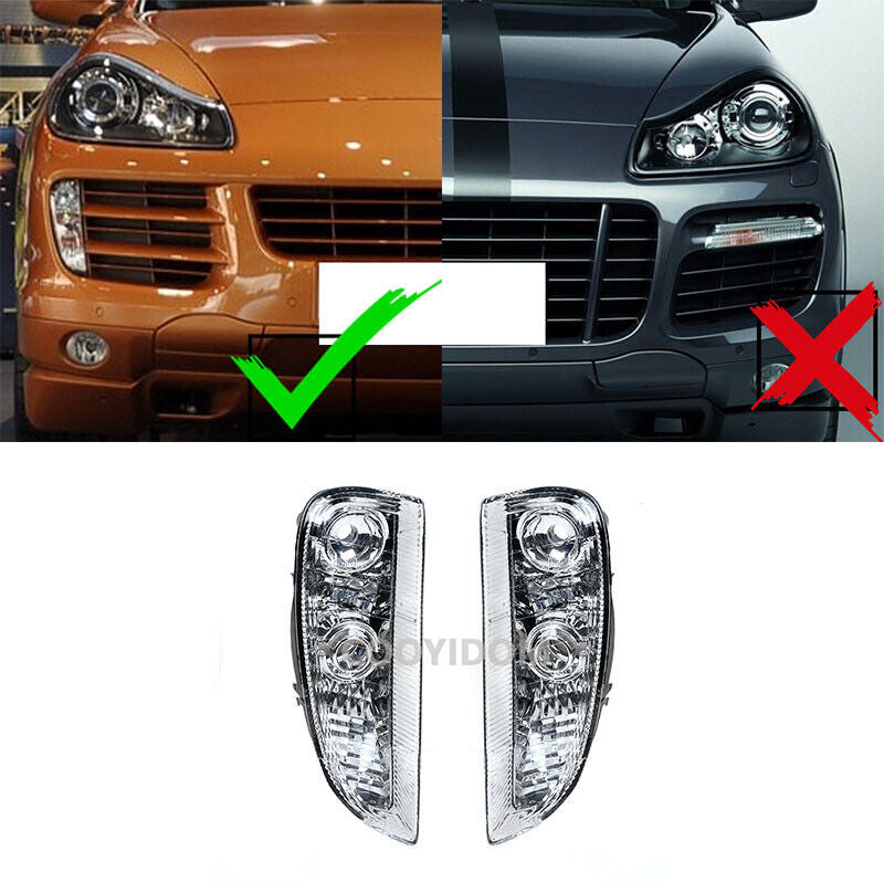Left DRL Front Bumper Driving Light For 2007-2010 for Porsche for Cayenne