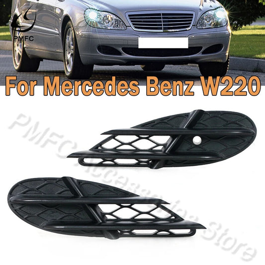 Fog Light Grilles Fog Lamp Cover 2208851323 2208851623 for Mercedes-Benz W220