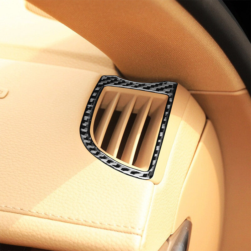 Carbon fiber vent socket cover trim for Porsche for Panamera 2010 - 2016