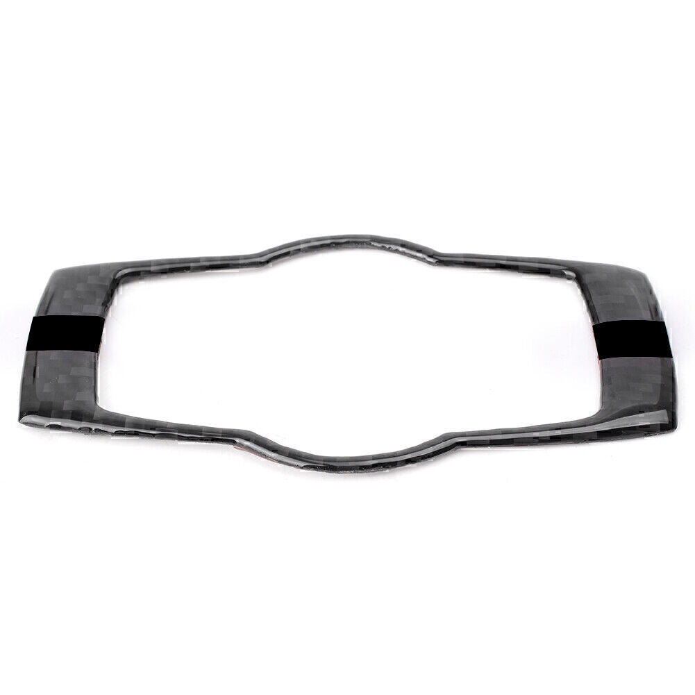 Car Headlamp Switch Button Frame Cover Trim fit for BMW 3 series E90 Carbon Fiber