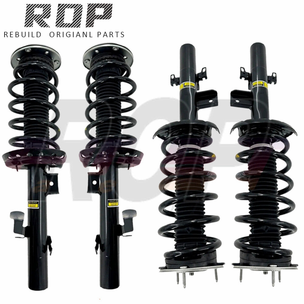 Full Set Front Rear Shock Absorbers Struts Assembly for Land Rover LR2 2008-2015