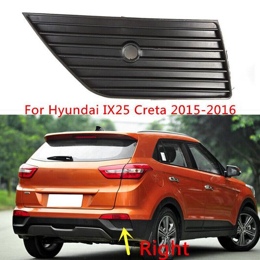 Right Side Rear Bumper Fog Lamp Grille Fit for Hyundai IX25 Creta 2015-2016 1PCS