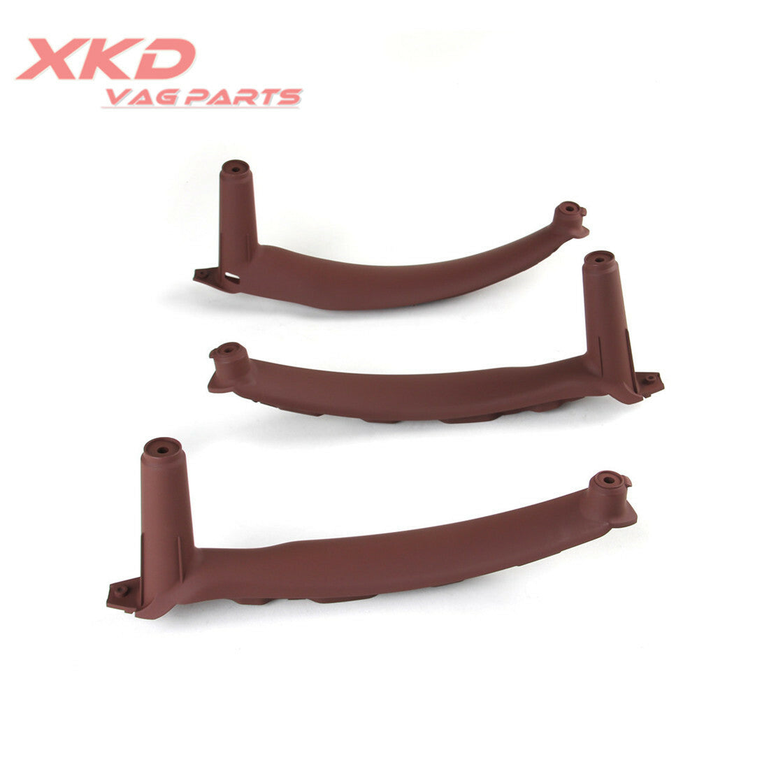 Brown LHD interior door panel handle pull edge protective cover suitable for BMW E70 X5 51416969407