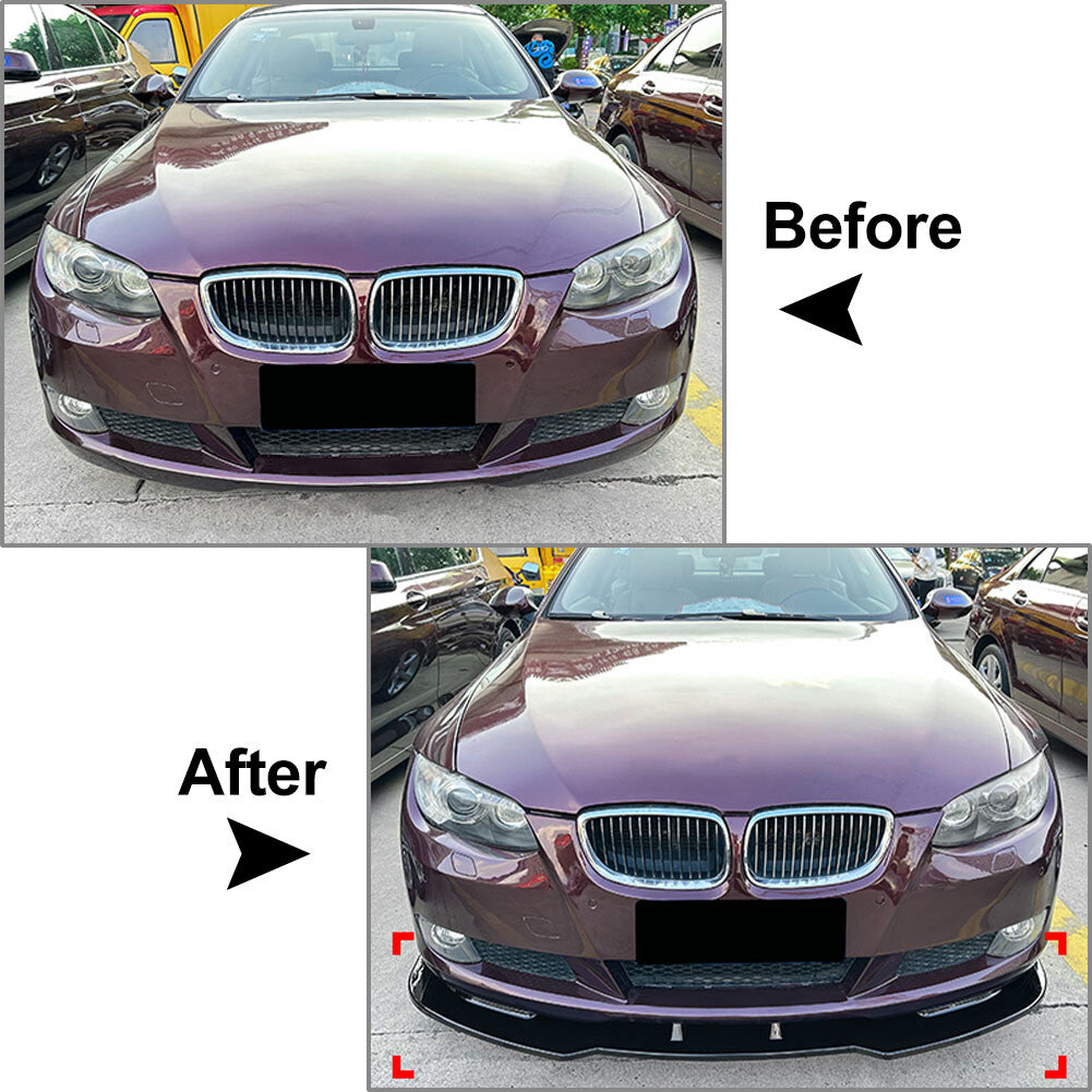 for BMW 3 Series E92 E93 for Mercedes-Benz C Class W204 Front Bumper Lip