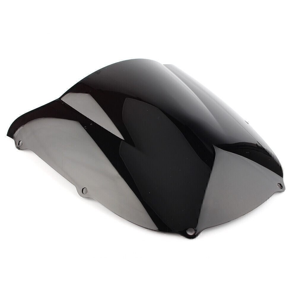 Front Windshield Windscreen Windproof for Kawasaki ZX6R ZX 6R 1998 1999 Black