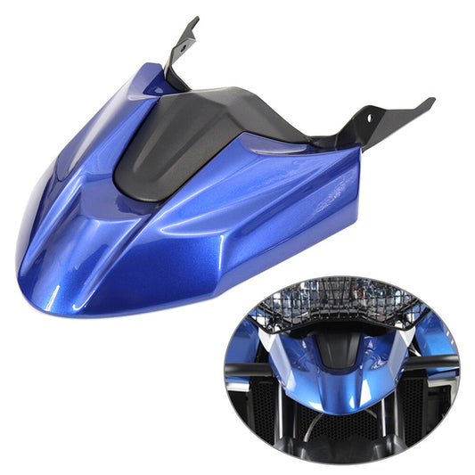 Front Beak Extension Fairing Nose Extender Cover Blue For Tiger800 XRT XRX XC