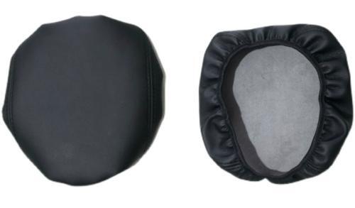 Black leather console armrest box panel cover trim for Volvo S60 2019-2021