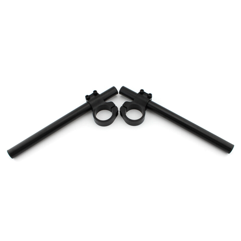 Black CNC High Lift Universal Version Clip Ons On Handlebar for Honda CB350