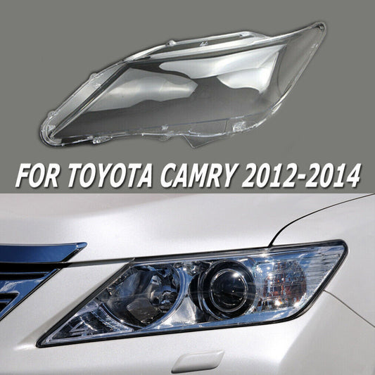 Transparent left front light cover for Toyota for Camry 2012 - 14 headlight lens protection