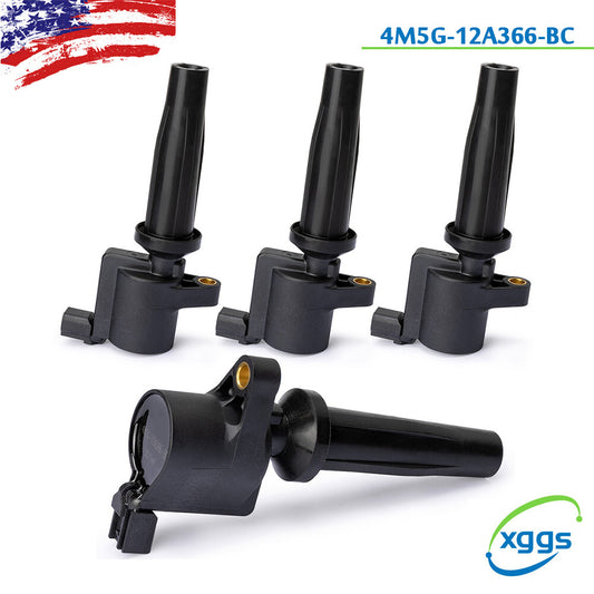 4X 4M5G12A366BC Ignition Coil for Ford Escape, Focus, C-MAX, for Mazda 3, for Volvo S40, V50