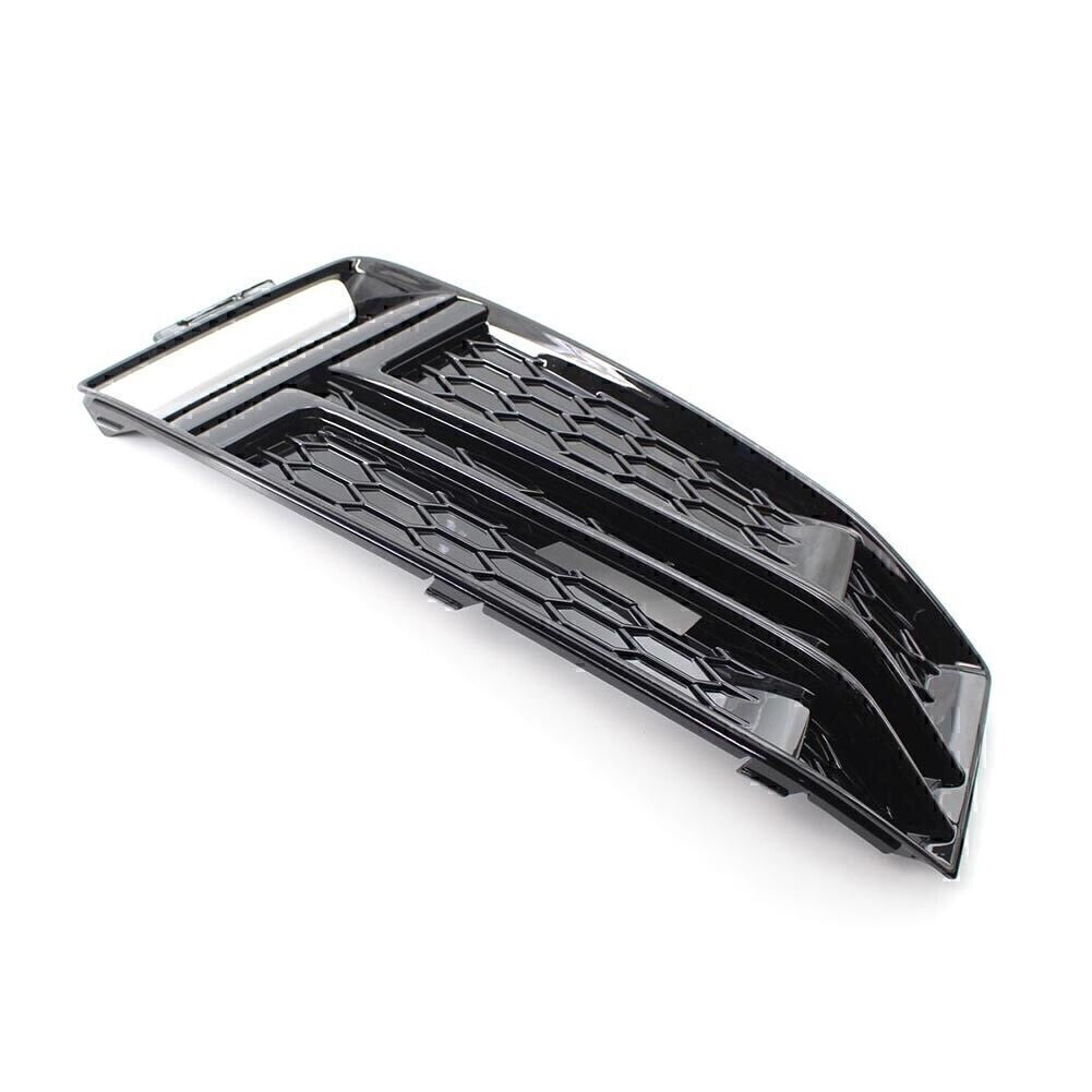 Right Front Bumper Lower Grille Grill Fit for AUDI S4 A4 B9 2017 18 Black