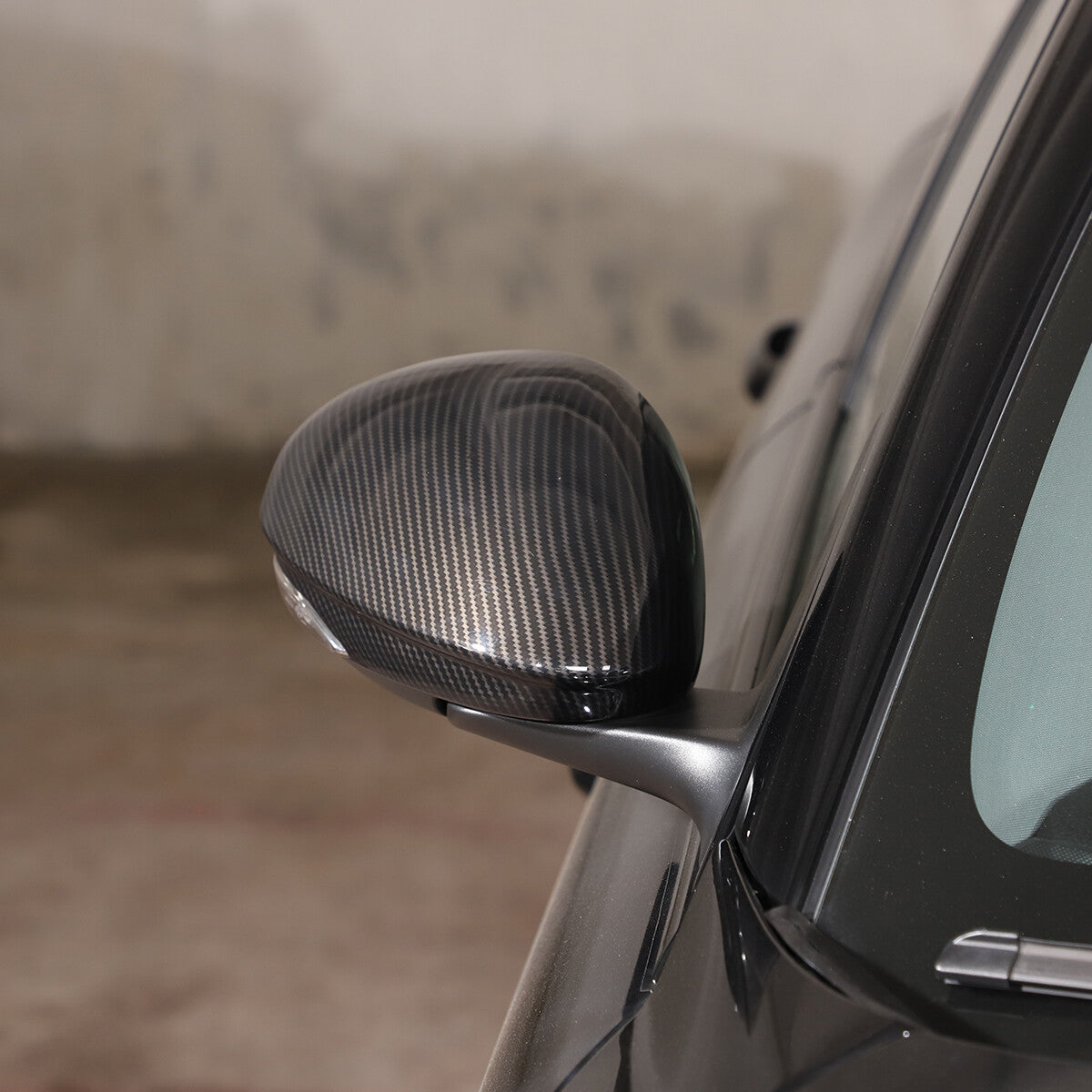 Carbon fiber ABS center control gear shift cover trim for the 2022 for Ford Maverick.