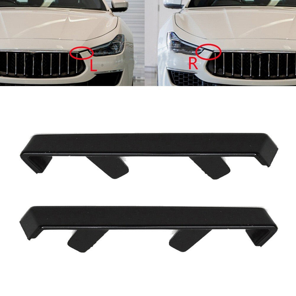 1Pair Front Bumper Panels Trim for Maserati For Ghibli 14-17 670011291 670011292
