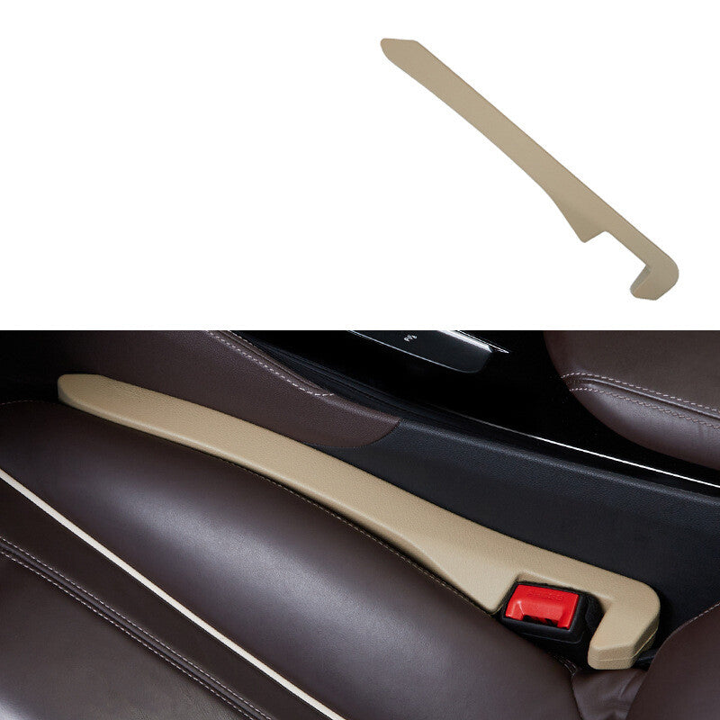 2pcs Beige Car for Seat Gap Filler Car SUV Truck for Seat Blocker Catcher Fill The Space