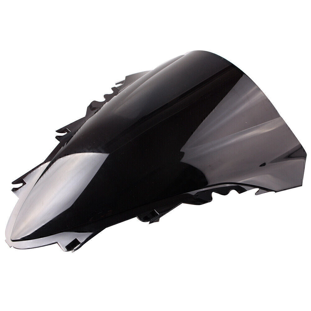 Motorcycle Windscreen Windshield Fit for Yamaha YZF R1 2007 2008 Double Bubble Black