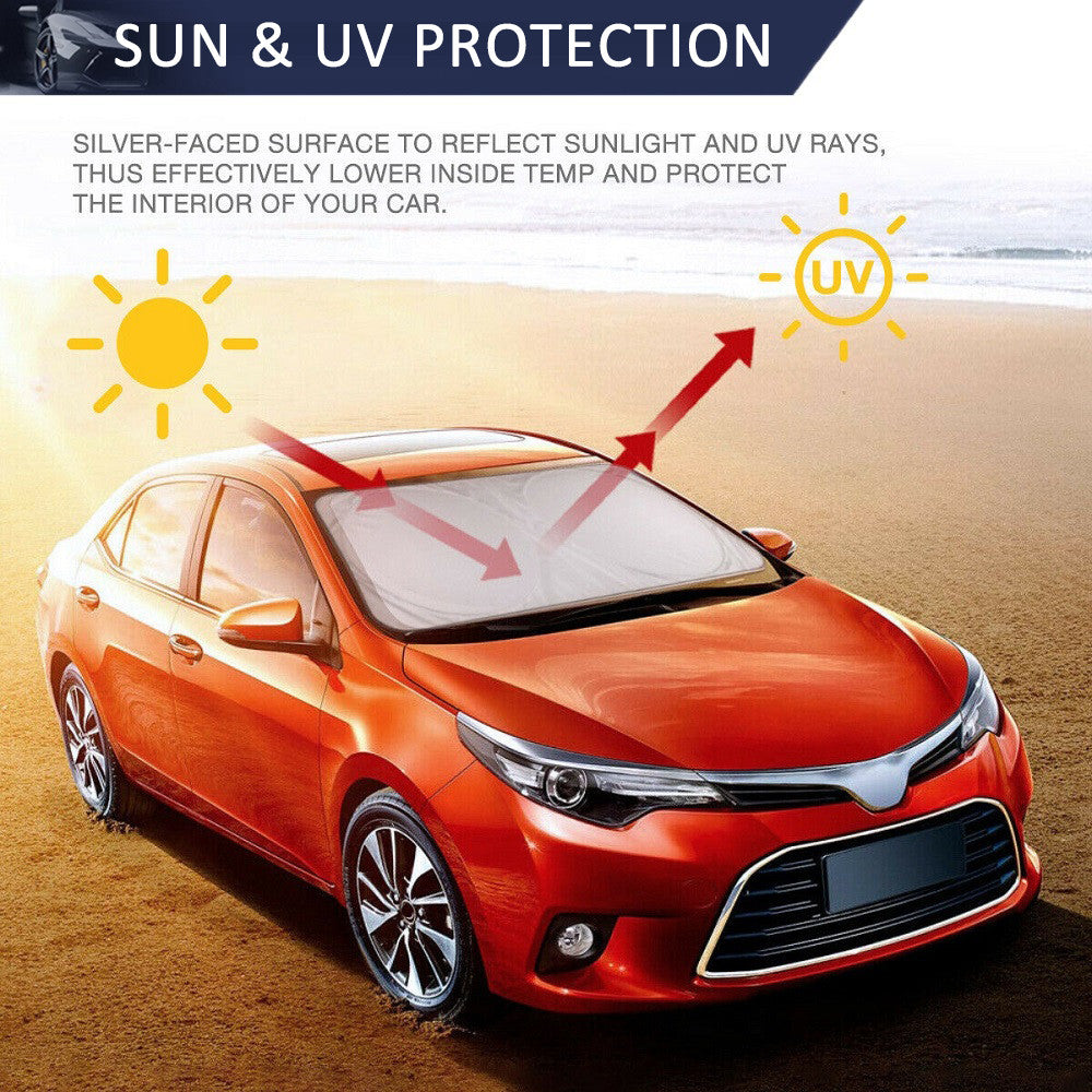 for Dodge Auto Sun Shade Window Screen Windshield Cover UV Block Heat Shield
