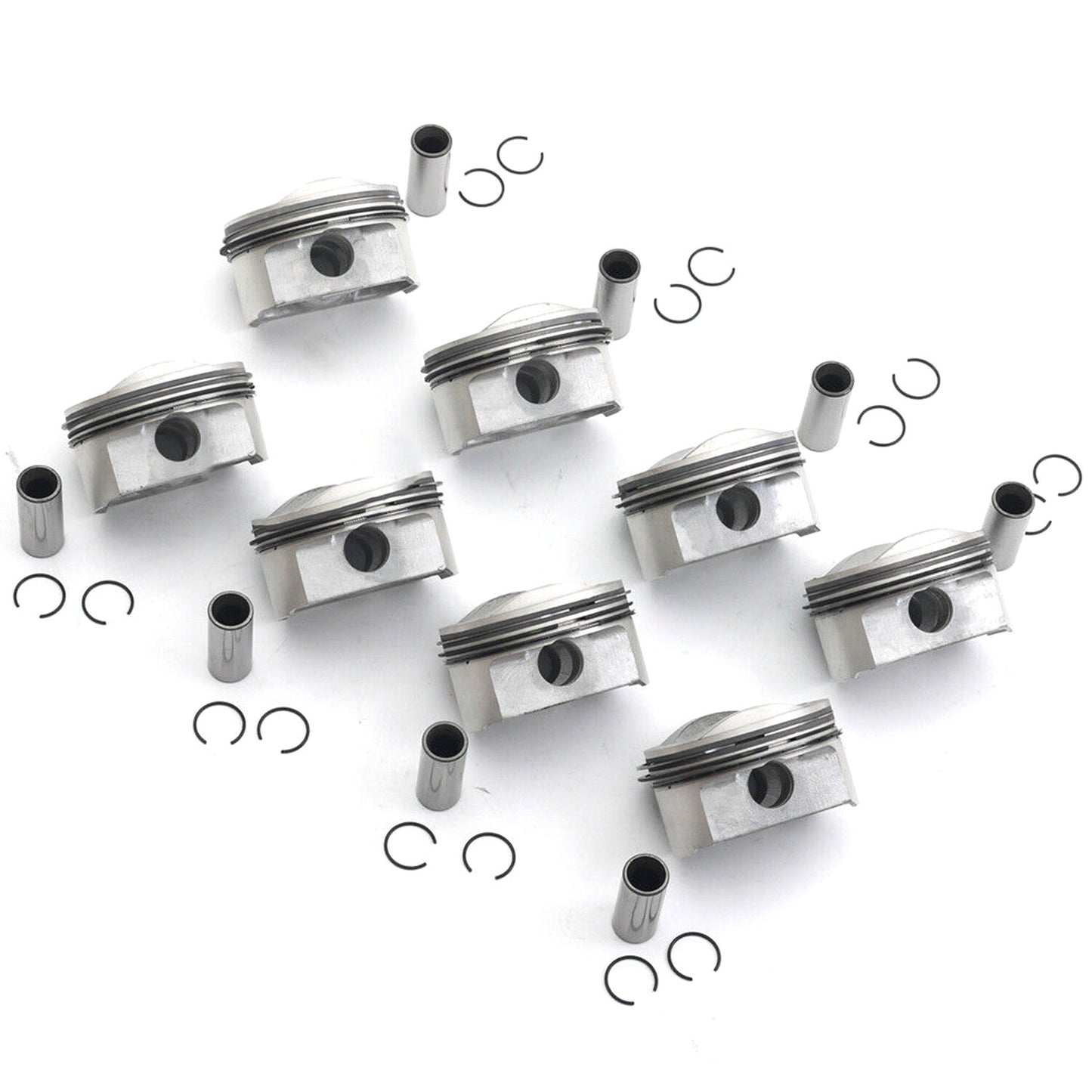 Pistons Rings Set ¦µ84.5mm Pin Wrist ¦µ20mm For 4.2L for VW Touareg for AUDI S5 A6 for A8 Q7