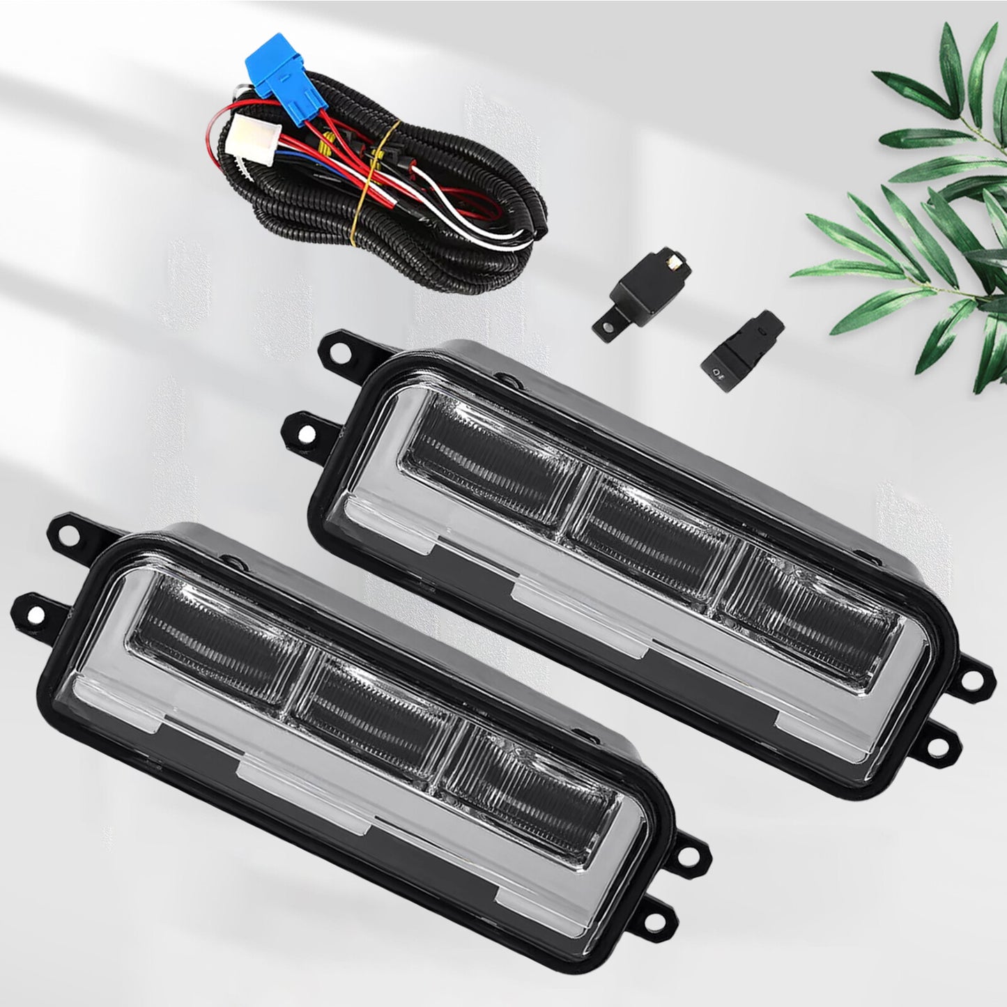 LED Fog Lights Driving Lamps Kit Left+Right For 2022-2024 for Toyota Tundra Bumper