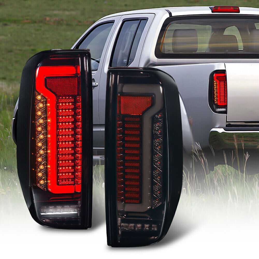 1. Dual LED taillights with smoke effect suitable for 2005-2014 for Nissan Navara D40 Frontier.