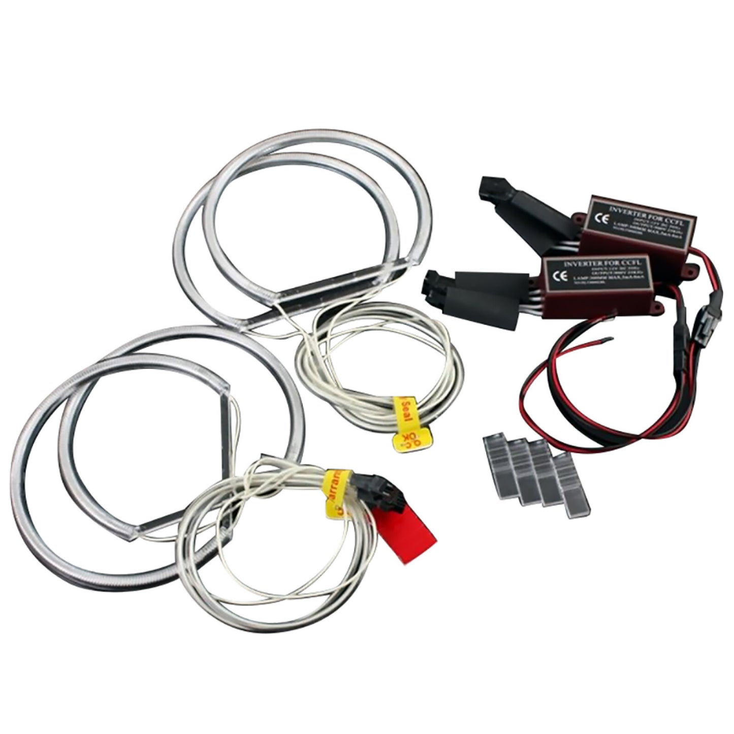 4Pcs 8000K Xenon CCFL Angel Eyes Halo Rings Lights Lamp for BMW E36 E39 E46