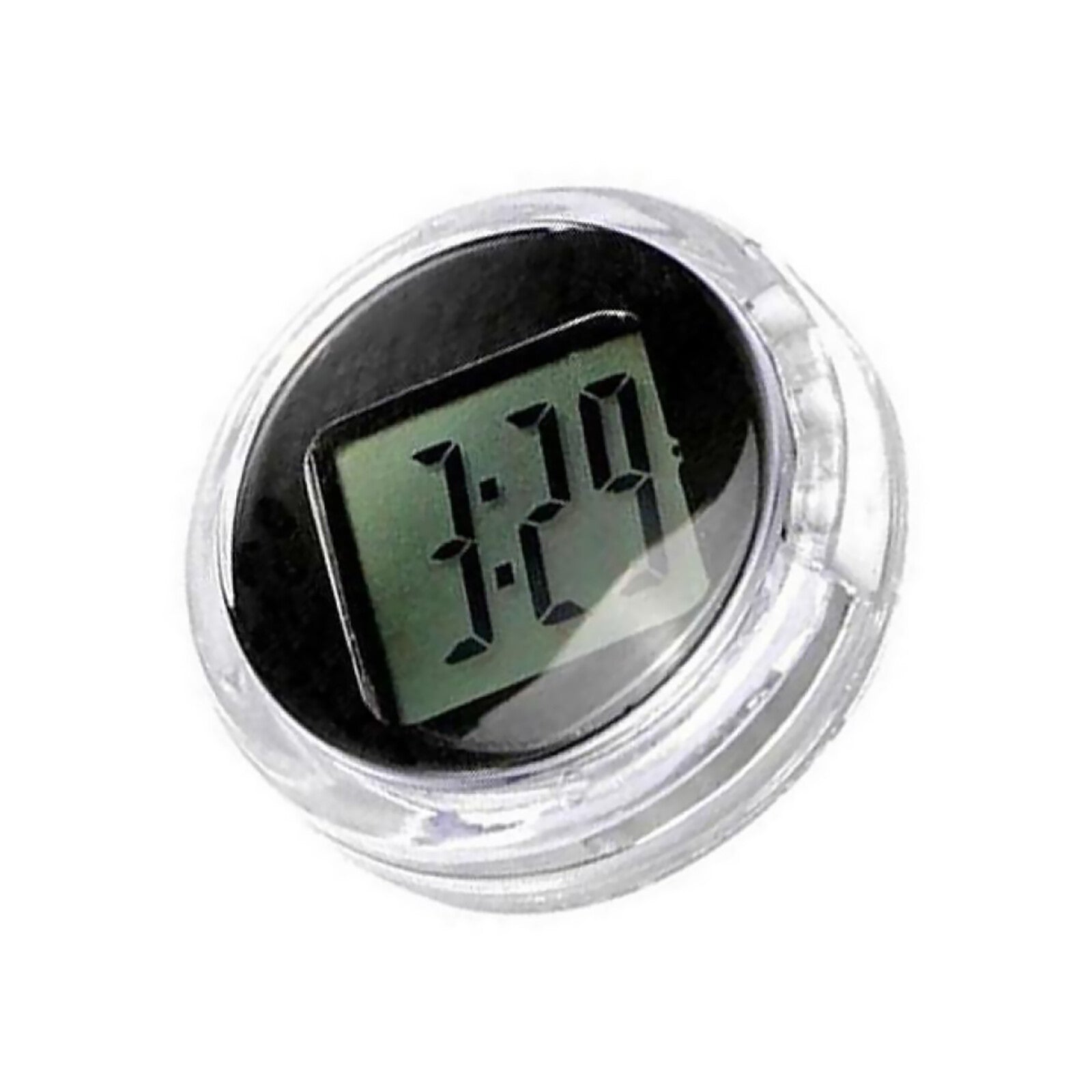 Waterproof Motorcycle Digital Clock Watch Stick Motorbike Time Display Tool
