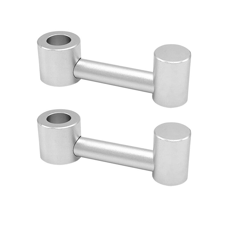 2Car for Seat Headrest Hook Backseat Organizer Holder Cloth Purse Bag Hanger Silver