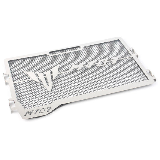 Front Radiator Grille Guard Cover Protector Black for Yamaha MT07 FZ07 2014-2017