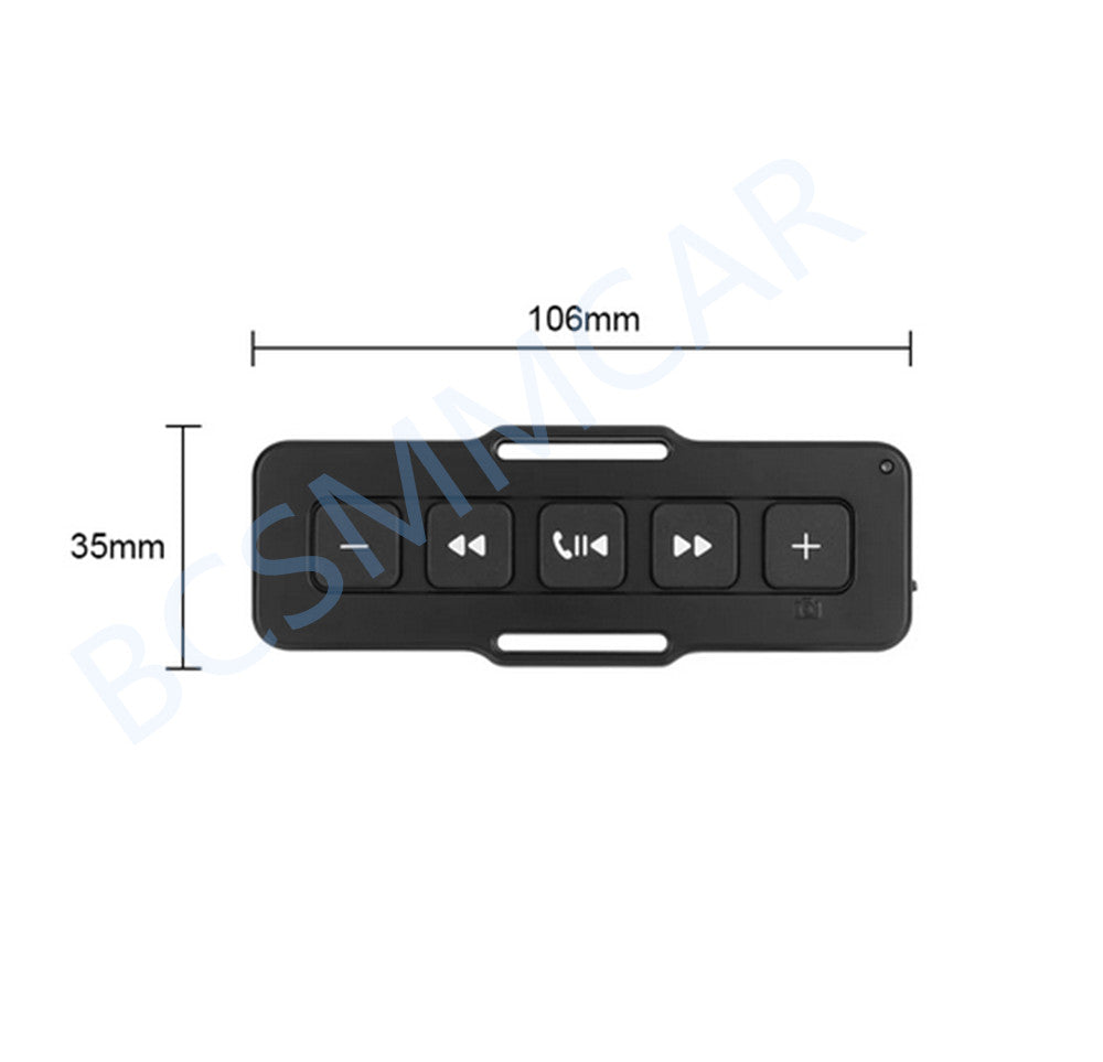 Bluetooth Remote Controller Media Button Motorcycle Switch Hands-free Waterproof