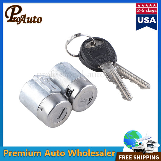 Front Door Lock Cylinder with Keys For 1988-1994 for Chevrolet C/K 1500 2500 3500