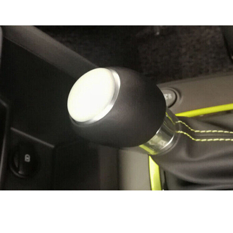 for Hyundai Kona 2018-2022 Silver inner Console Gear Shift Knob Cover Trim cap