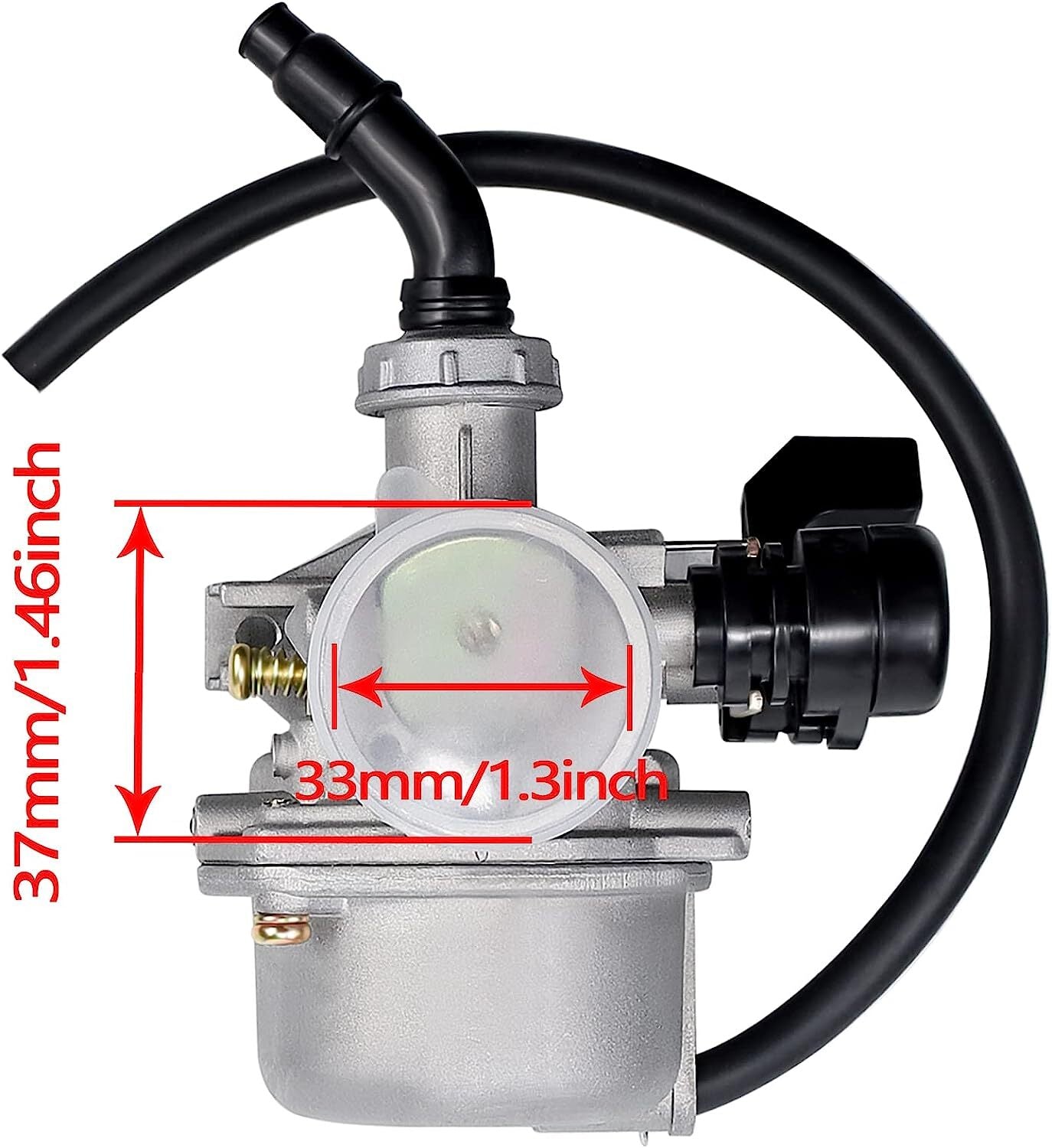 PZ19 Carburetor 35mm Air Filter for Honda ST70 NH80 CT110 CT70 Trail 1971-1982