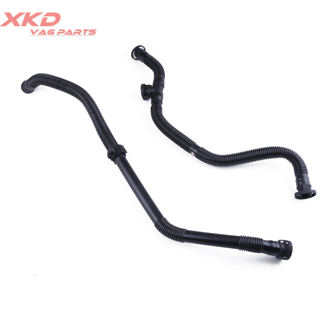 2 Crankcase vent hoses suitable for Audi Q7 4.2L BAR 4L0131206 4L0131206A