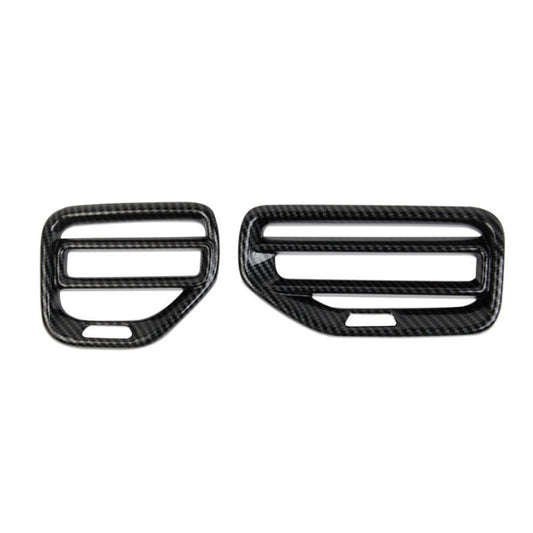 for Dodge Durango 2021-2023 Front Air Vent Carbon Fiber Modification Parts