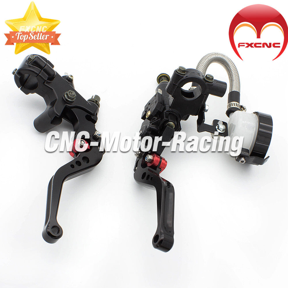Motorcycle lever brake pump rod master cylinder clutch hydraulic universal