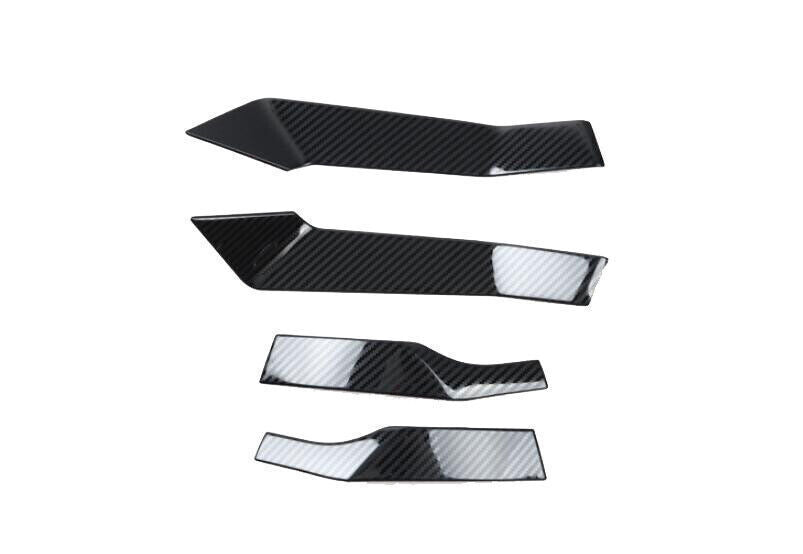 for Defender 2020-2025 Carbon Fiber Steel Rear View Mirror Anti-Scratch Strip 4X