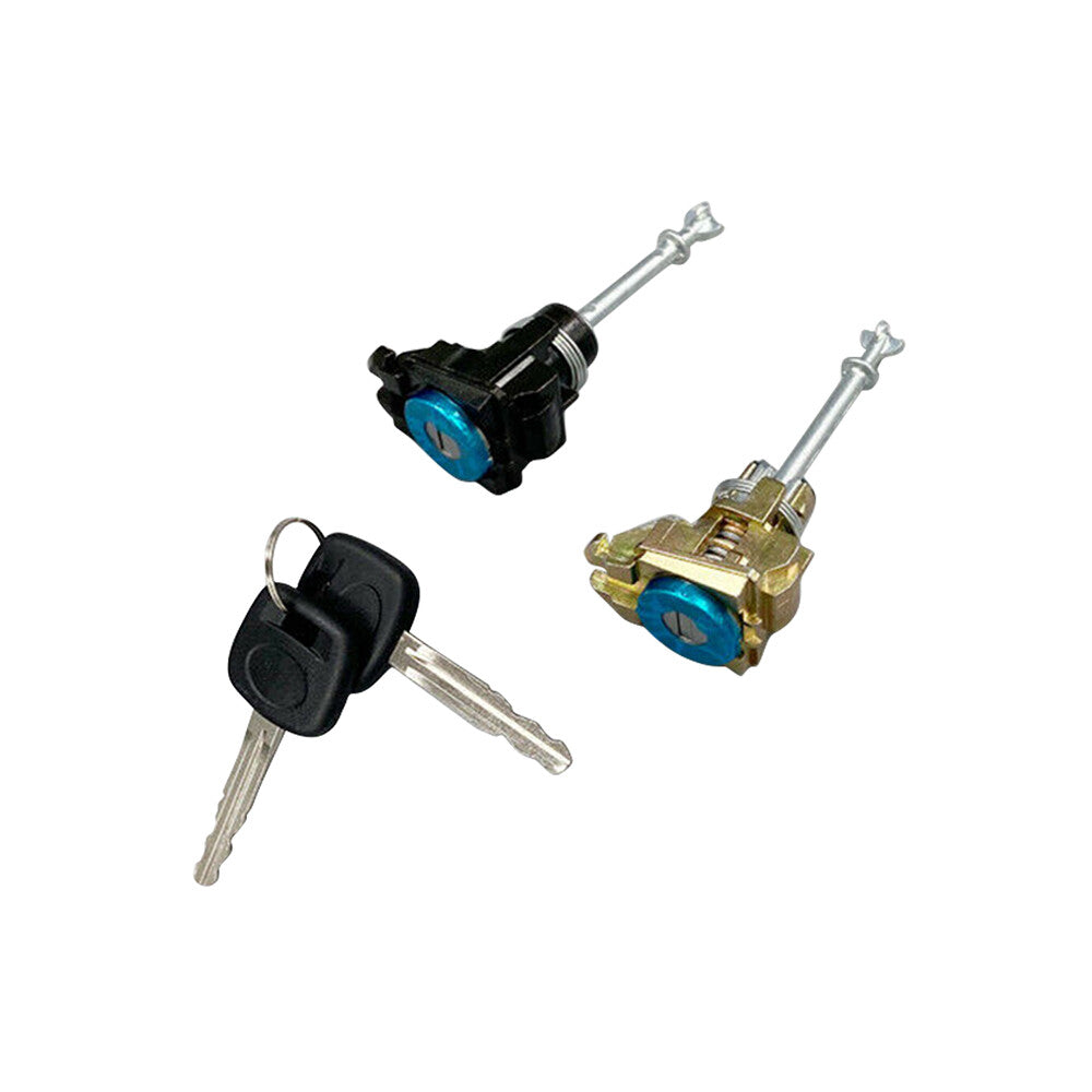 2x Front Door Lock Cylinder 2x Keys for Toyota Innova Fortuner Hilux Vigo