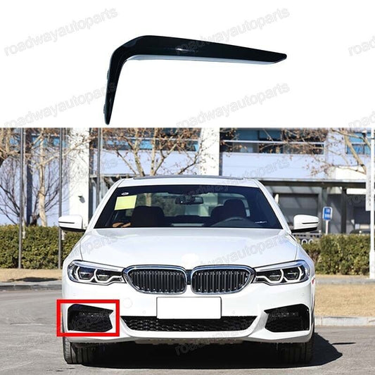 Right Fog Light Eyelid Eyebrow Cover Trim for BMW 5 Series G38 M Sport 2018-2020