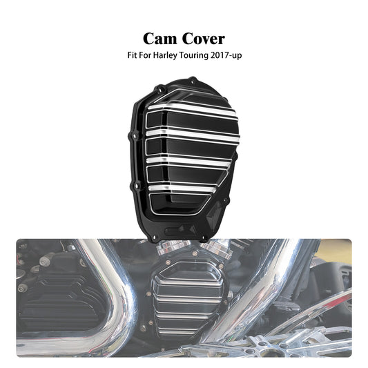 Aluminum Side Cam Engine Cover for Harley Touring Road Electra Glide 2017-2023